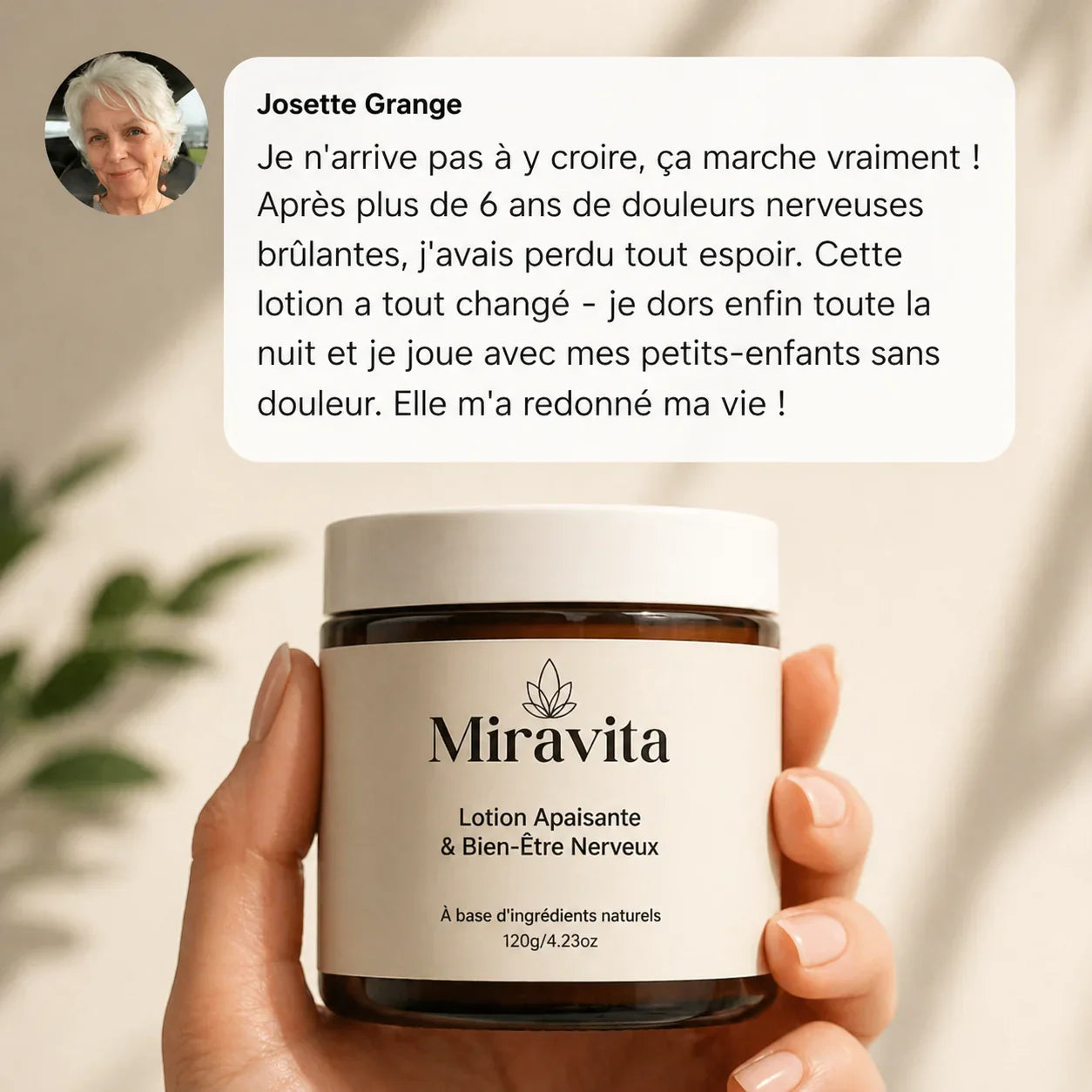 Miravita - Éliminez les douleurs nerveuses de l’intérieur