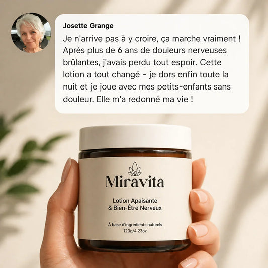 Miravita - Éliminez les douleurs nerveuses de l’intérieur