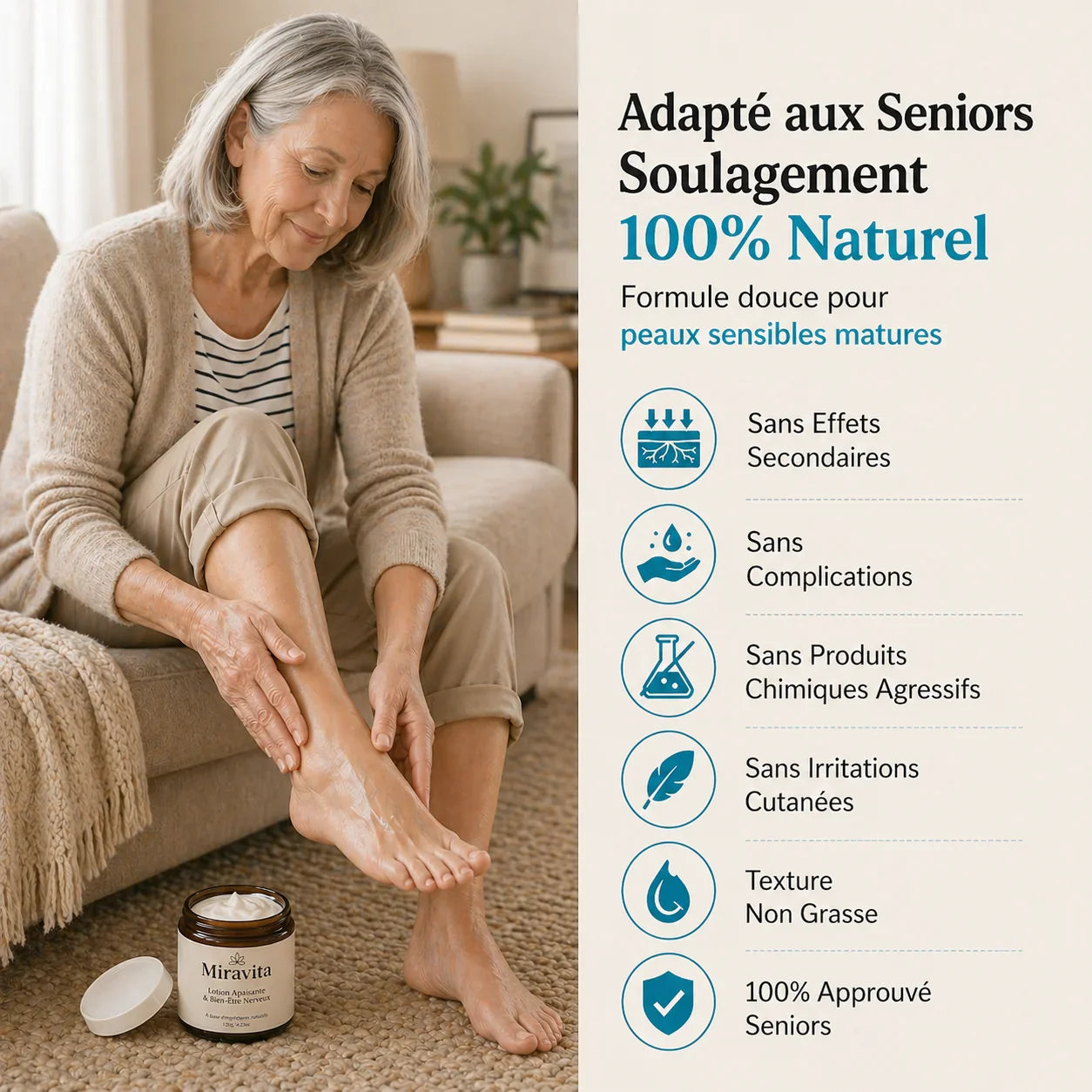 Miravita - Éliminez les douleurs nerveuses de l’intérieur