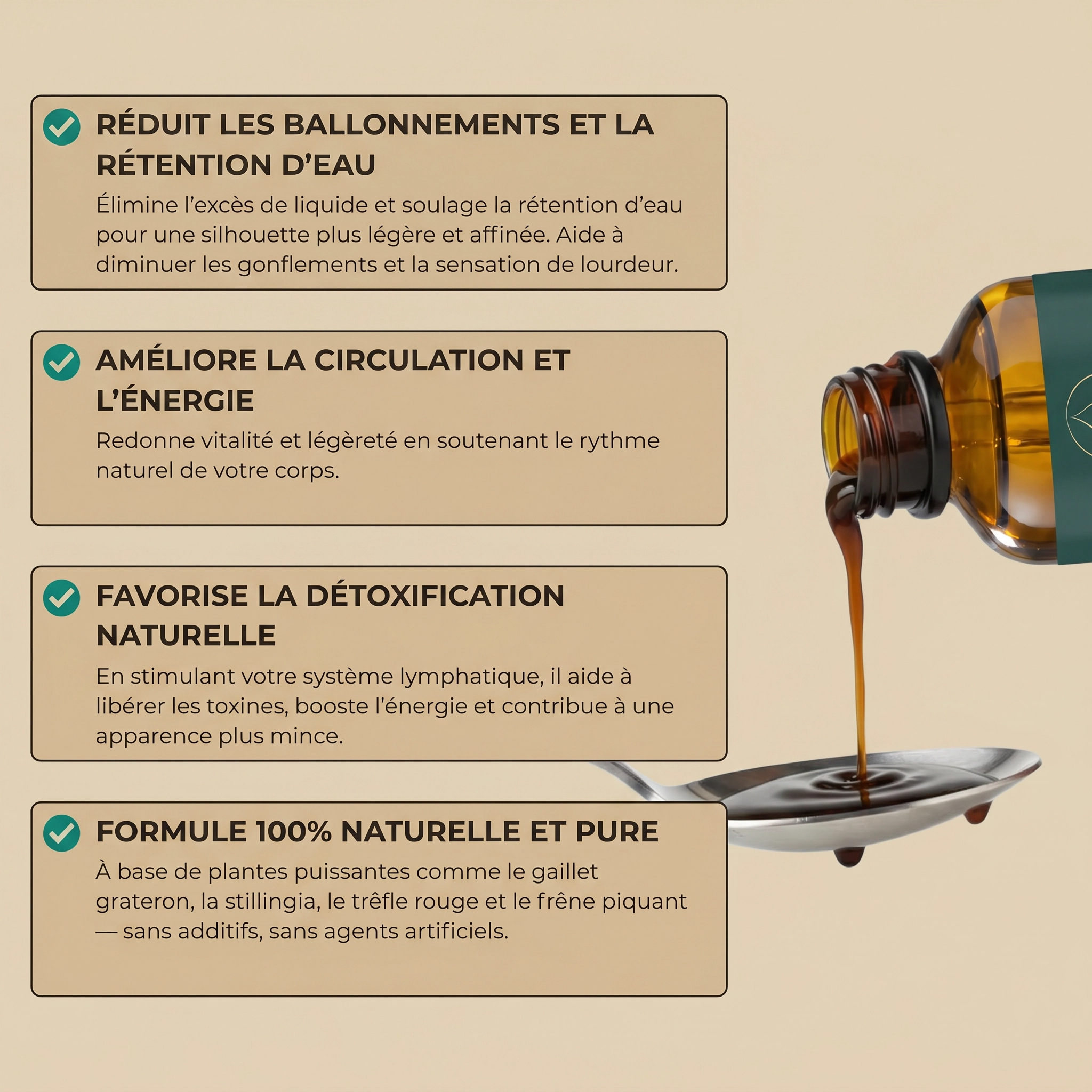 DRAINANT LYMPHATIQUE